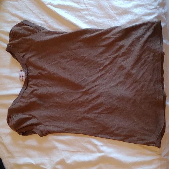 Y2k brown rustic graphic tee size small - Picture 2 of 5